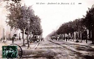 ORAN - BOULEVARD DE MASCARA - 1909